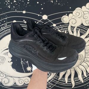 Hoka one one Bondi 9 Athletic Running Shoes Mens Size 9 Activewear Black